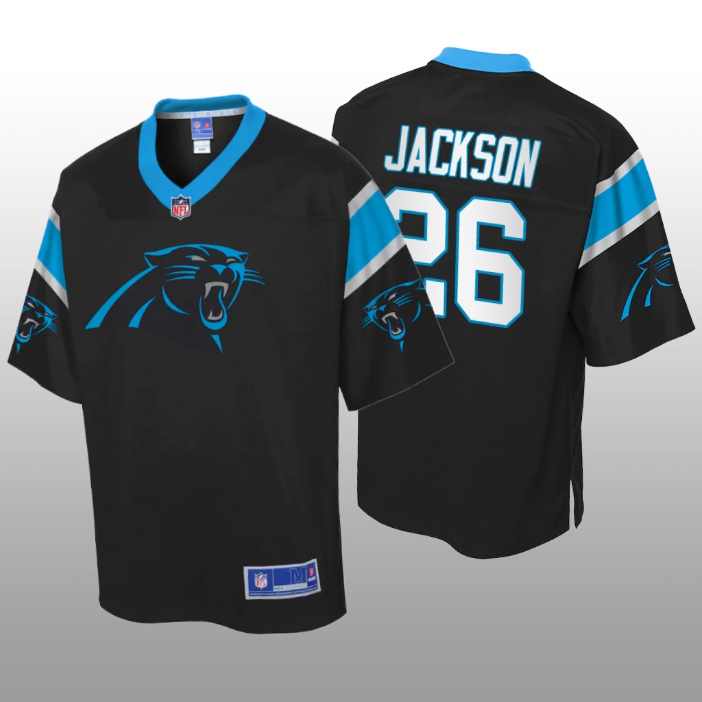 Donte Jackson Carolina Panthers Pro Line Black Icon Jersey