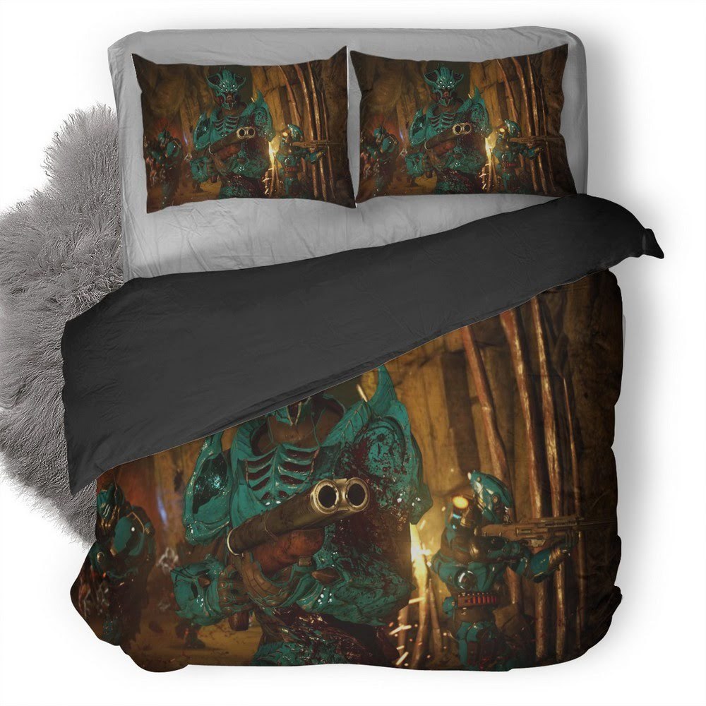 Doom 12 3D Customized Duvet Cover Bedding Set