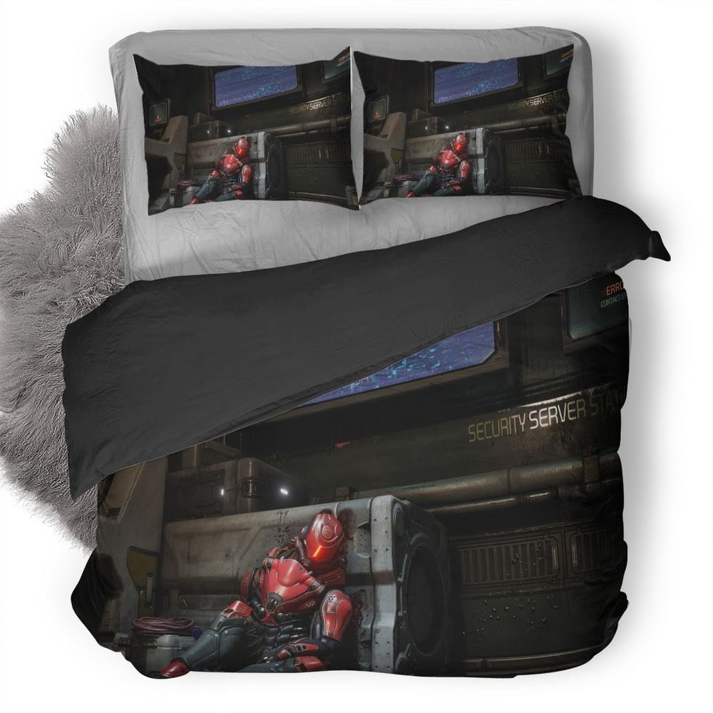 Doom 15 3D Customized Duvet Cover Bedding Set