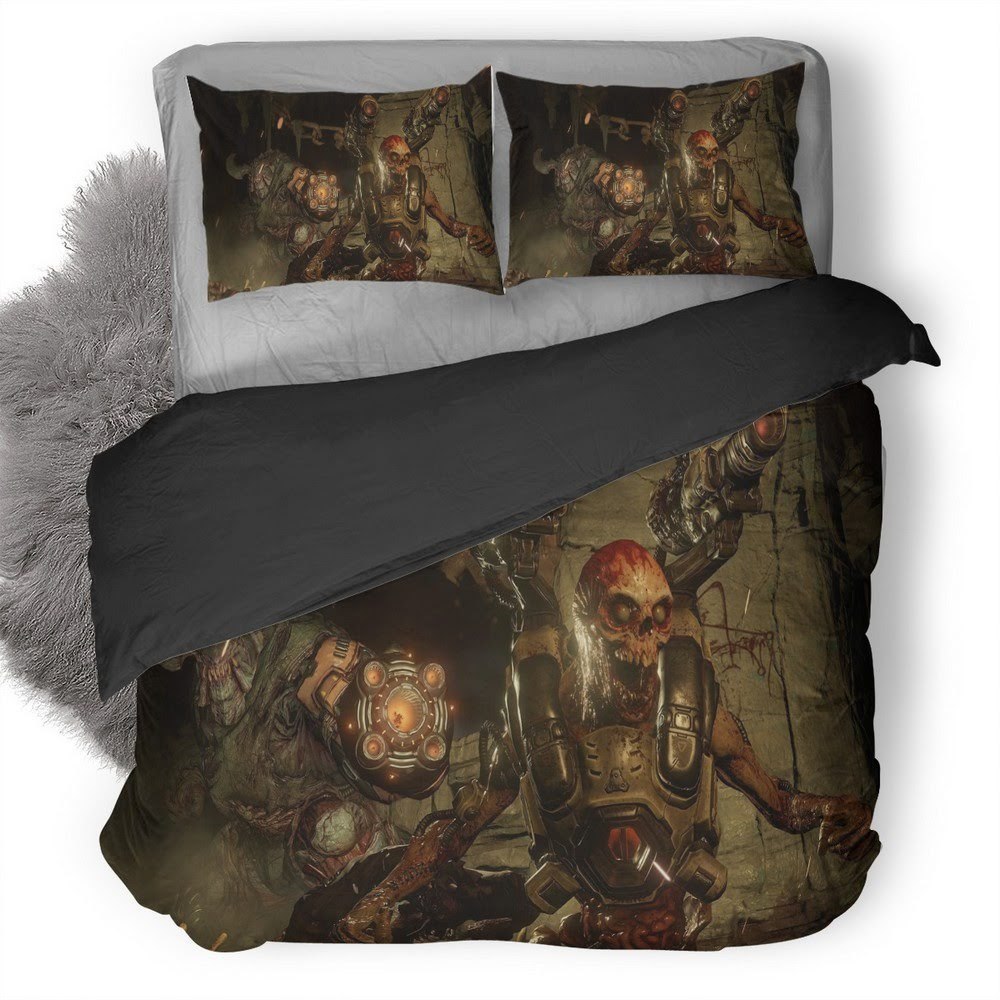 Doom 19 3D Customized Duvet Cover Bedding Set