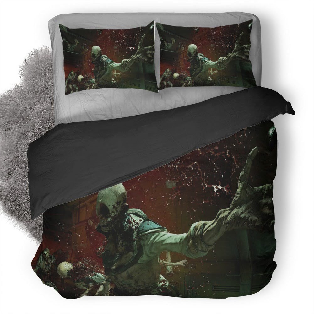 Doom 3D Customized Duvet Cover Bedding Set