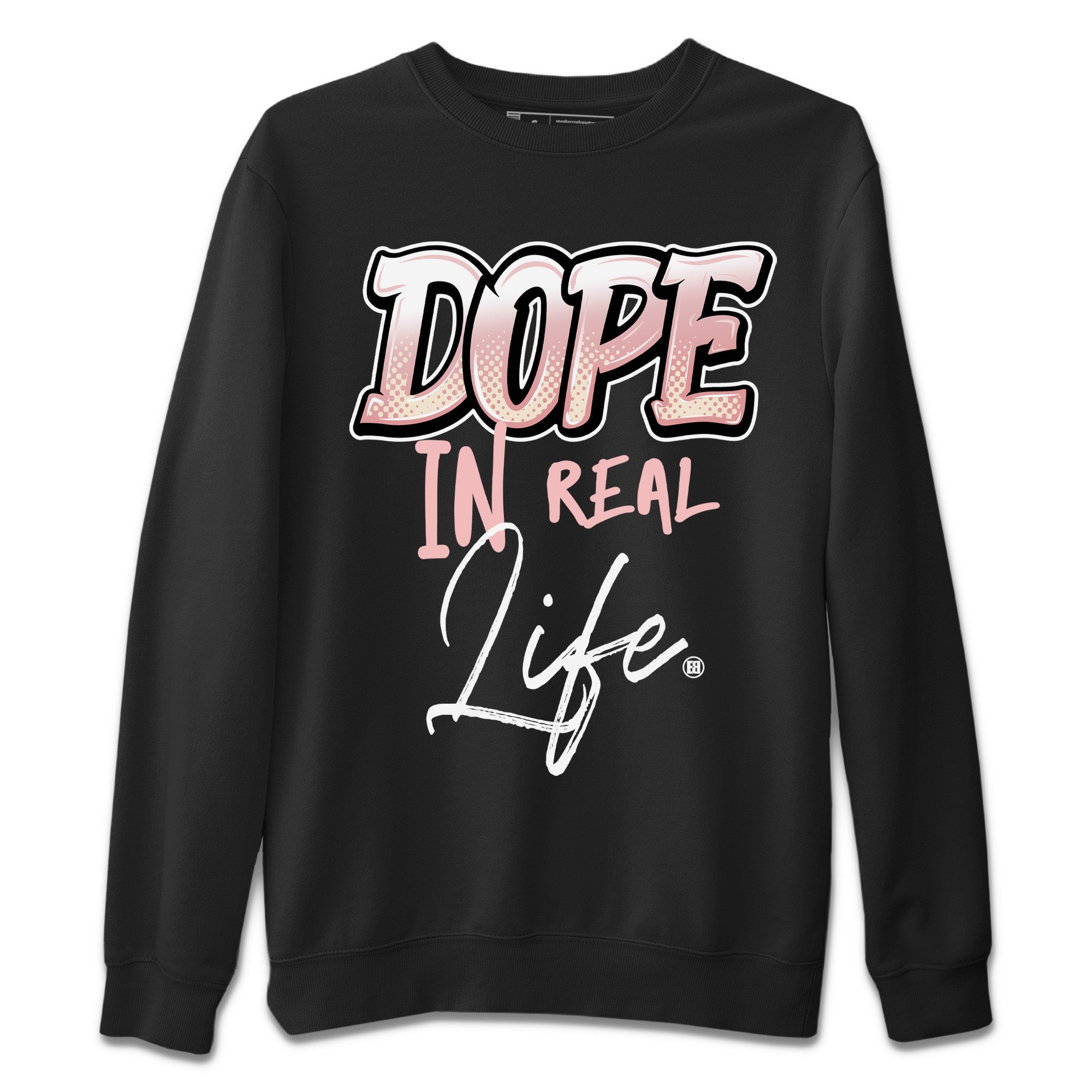 Dope In Real Life Unisex Sweater – Air Jordan 1 Washed Pink, Sneakers Matching Sweater