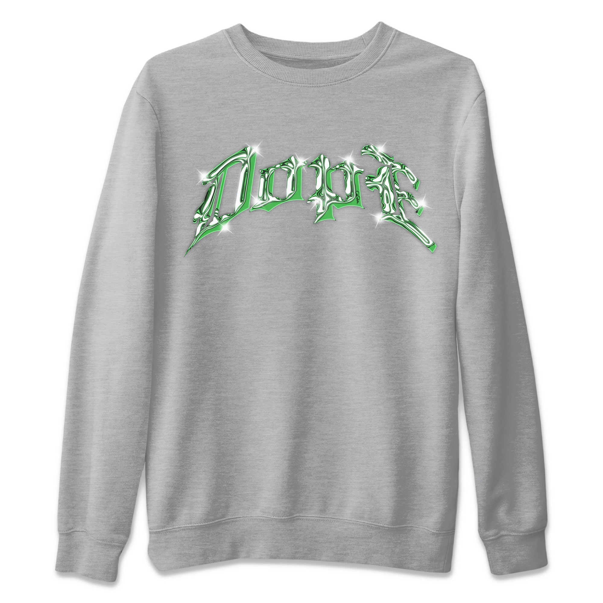 Dope Unisex Sweater – Air Jordan 3 Lucky Green, Sneakers Matching Sweater