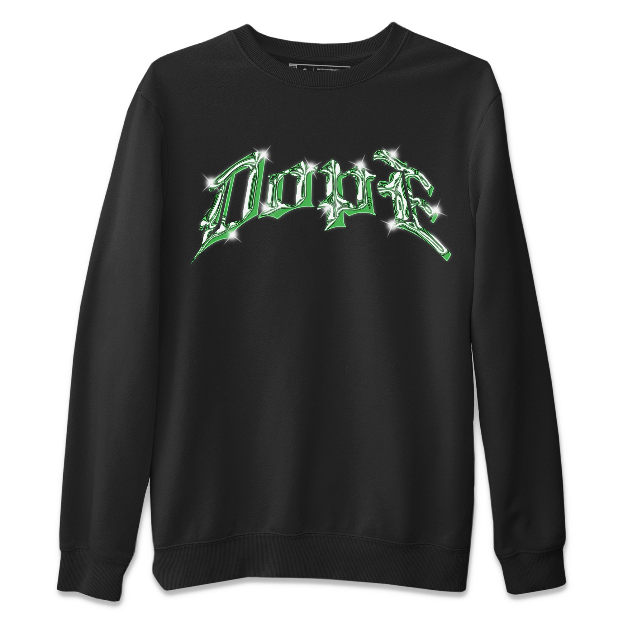Dope Unisex Sweater – Air Jordan 3 Lucky Green, Sneakers Matching Sweater