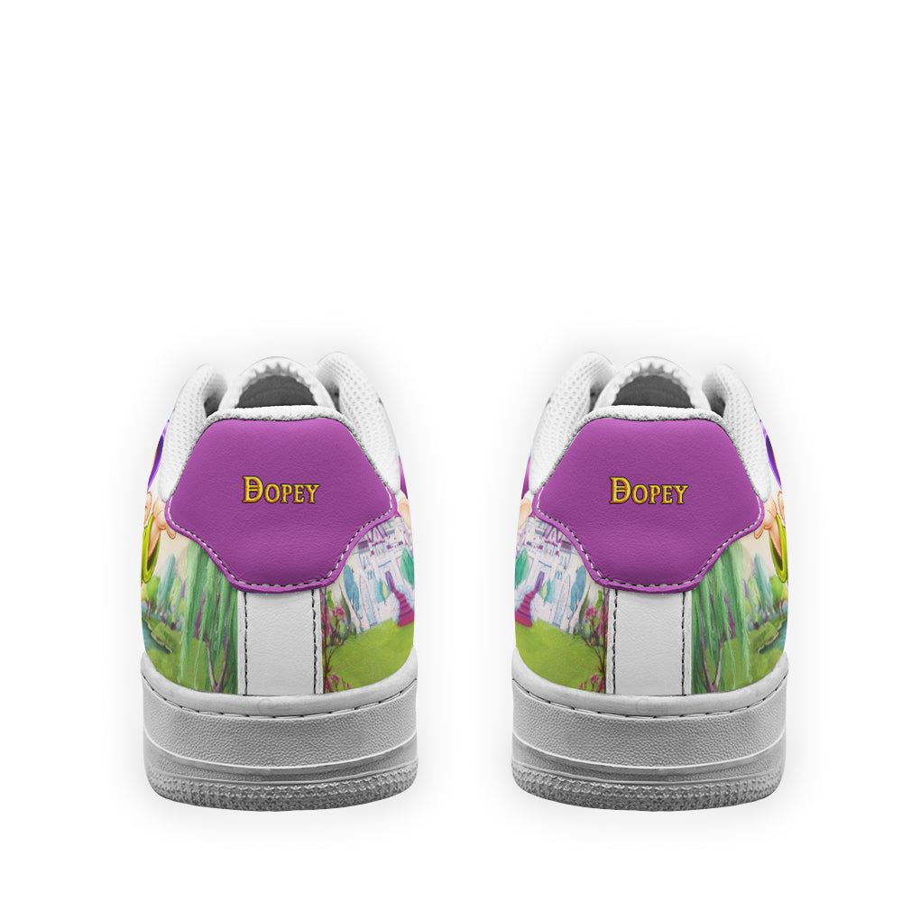 Dopey Snow White and 7 Dwarfs Custom Air Sneakers