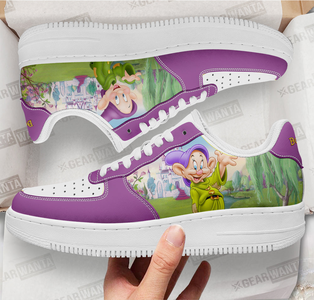 Dopey Snow White and 7 Dwarfs Custom Air Sneakers