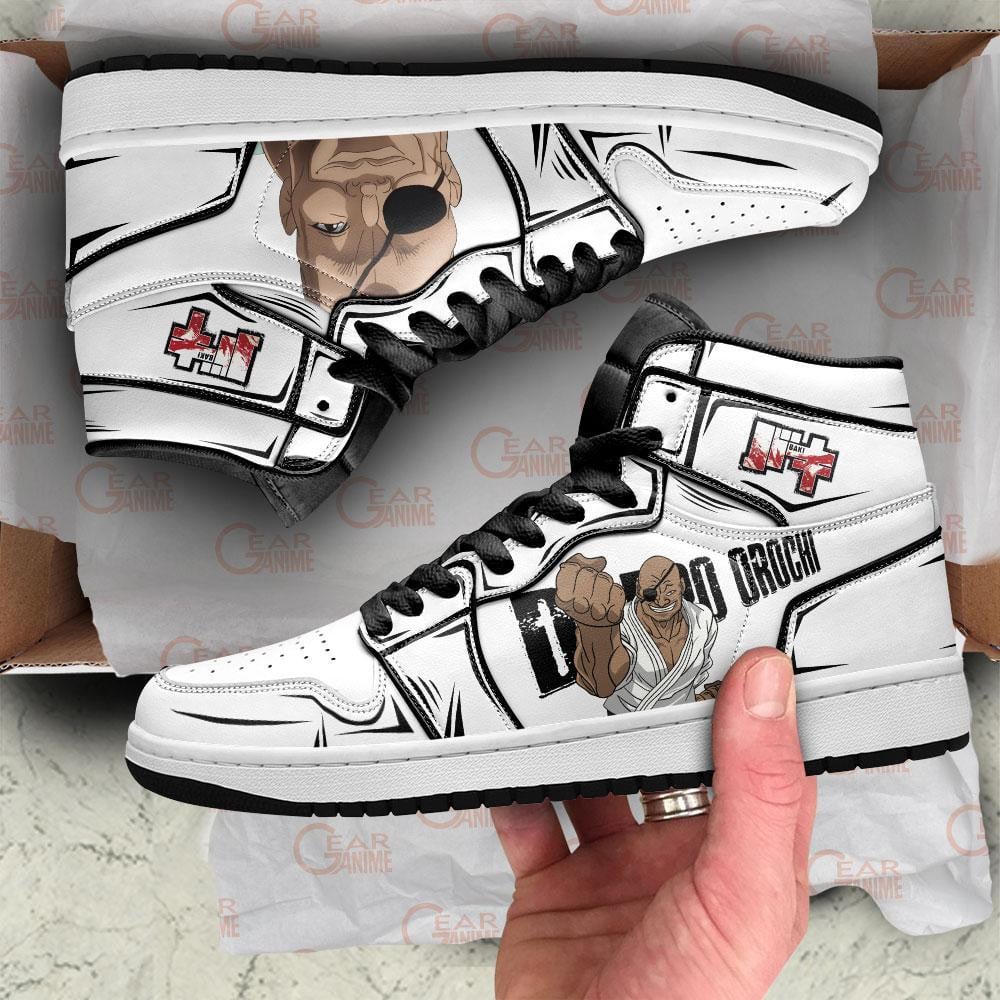 Doppo Orochi JD1s Sneakers Baki Anime Shoes, Air Jordan Hightop