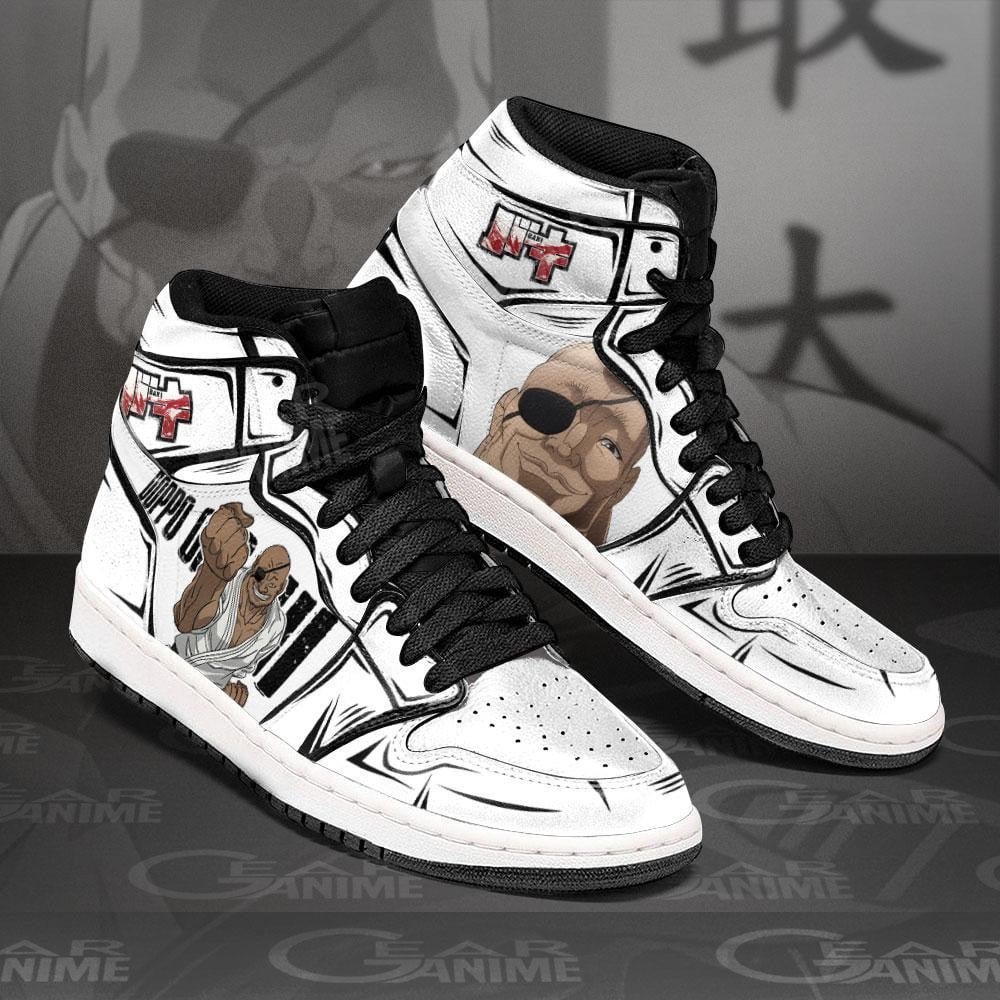 Doppo Orochi JD1s Sneakers Baki Anime Shoes, Air Jordan Hightop
