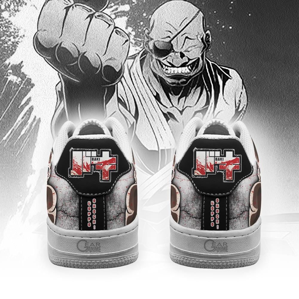 Doppo Orochi Sneakers Baki Custom Anime Shoes