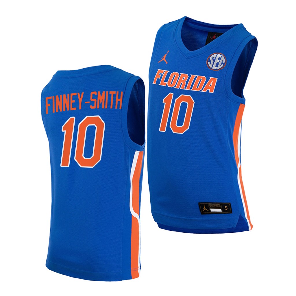 Dorian Finney-Smith #10 Florida Gators College NBA Alumni Royal Jersey