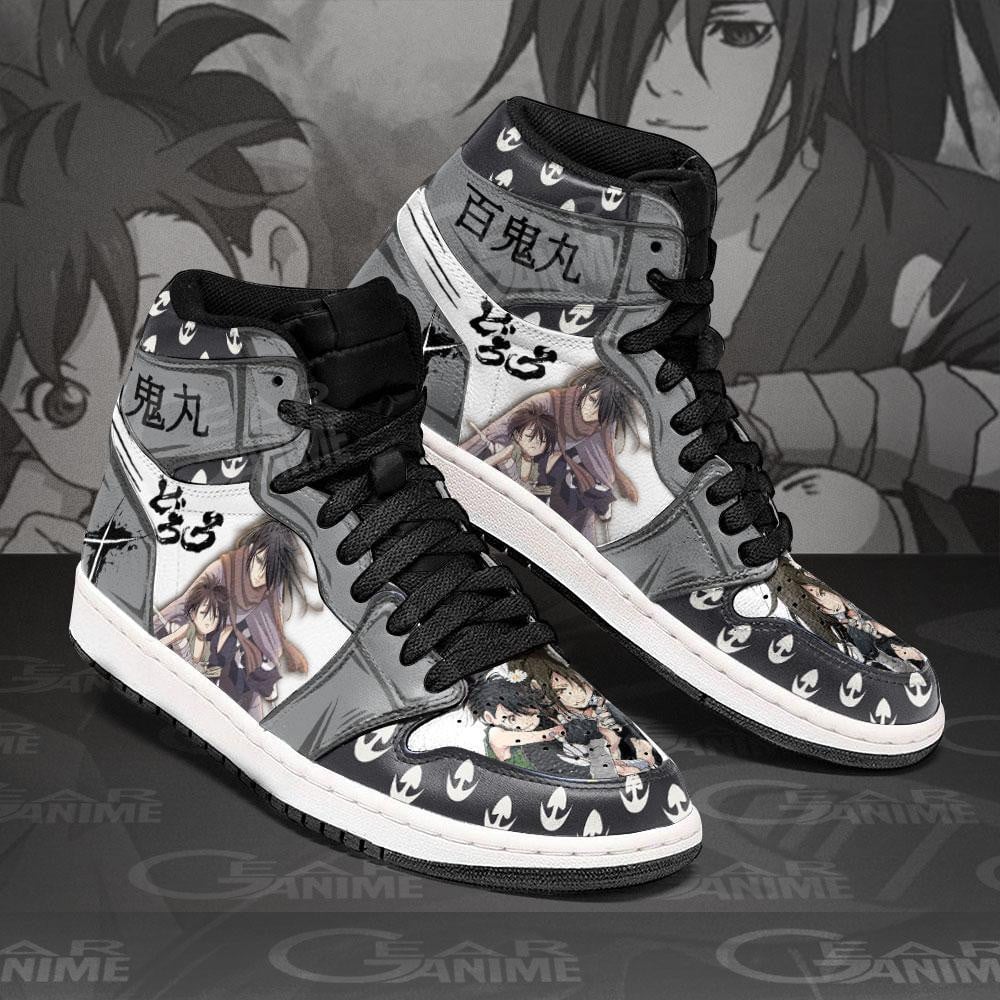Dororo Hyakkimaru JD1s Sneakers Anime Shoes, Air Jordan Hightop