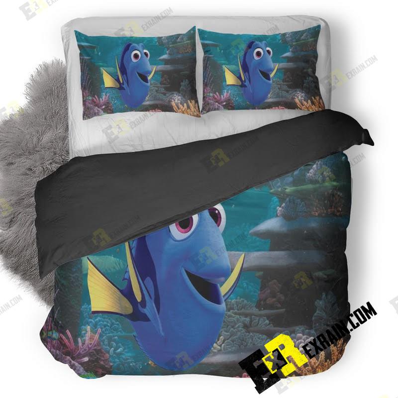 Dory 3D Customized Duvet Cover Bedding Set