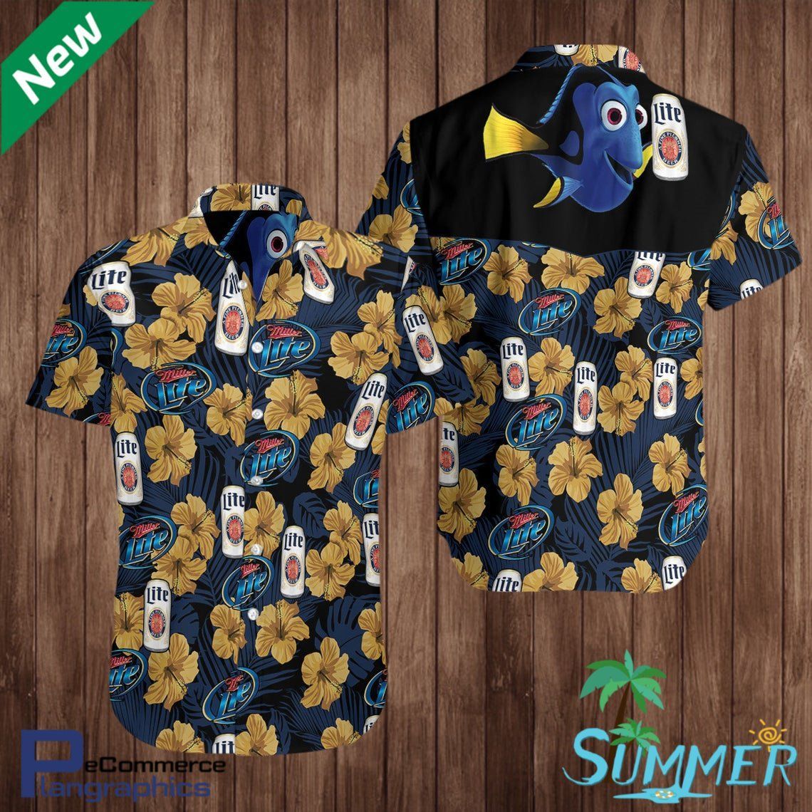 Dory Miller Lite Aop Hawaiian Aloha Shirt Hawaiian Beach Shirt