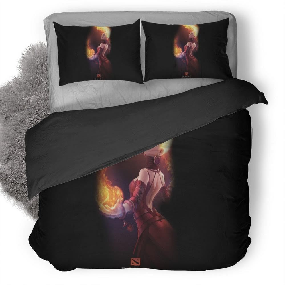 Dota 15 3D Customized Duvet Cover Bedding Set