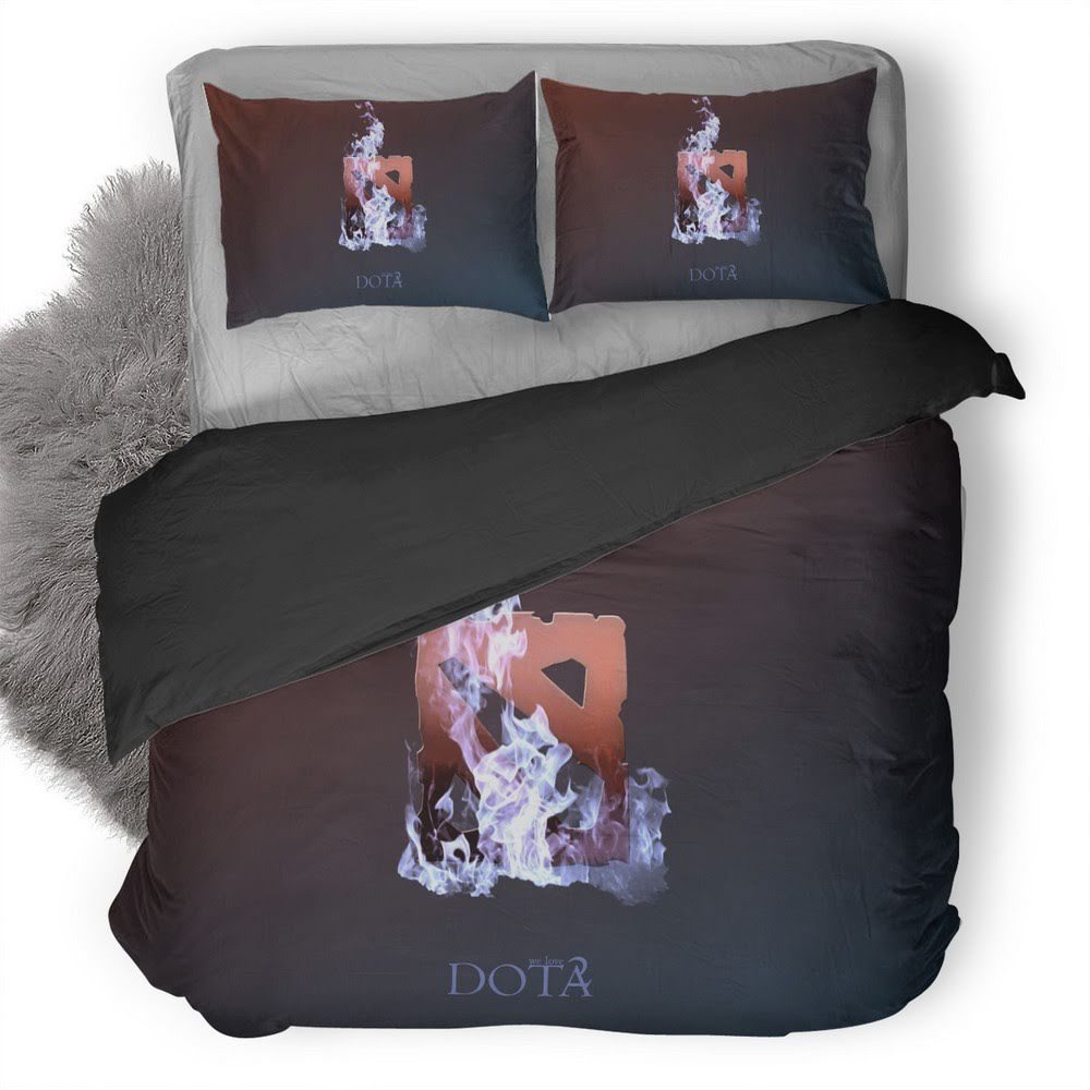 Dota 17 3D Customized Duvet Cover Bedding Set