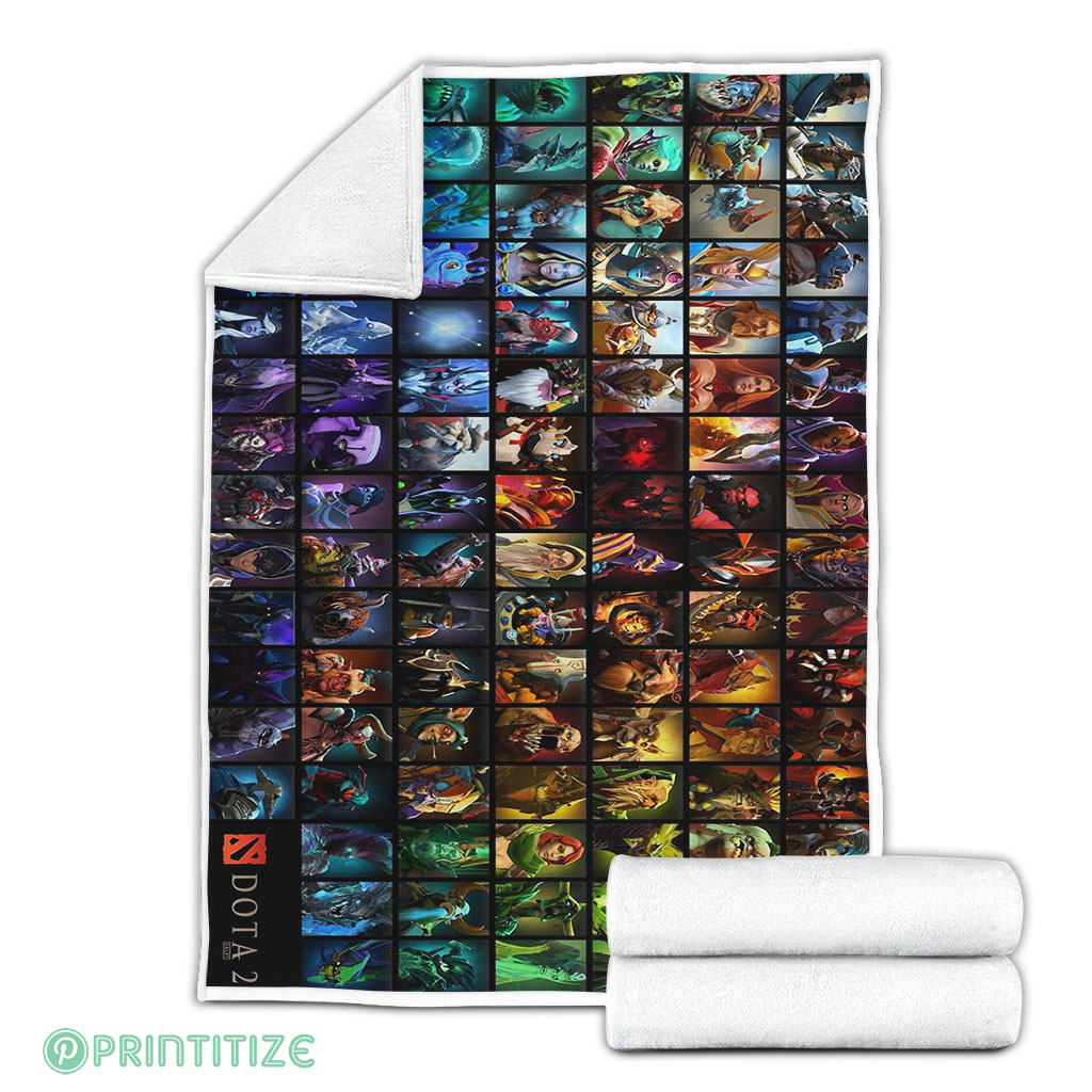 Dota 2 Champ Fleece Blanket