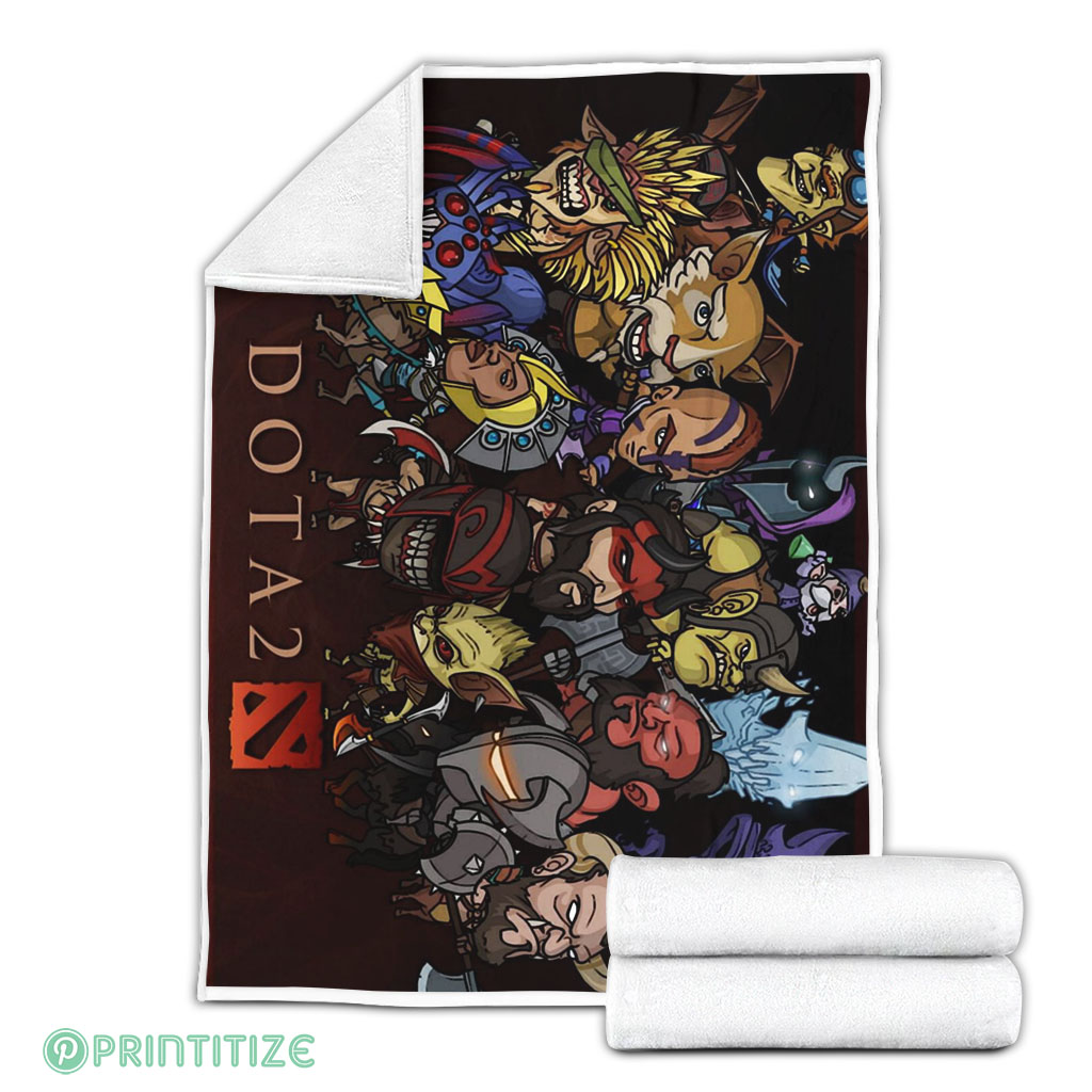 Dota 2 Meme Fleece Blanket