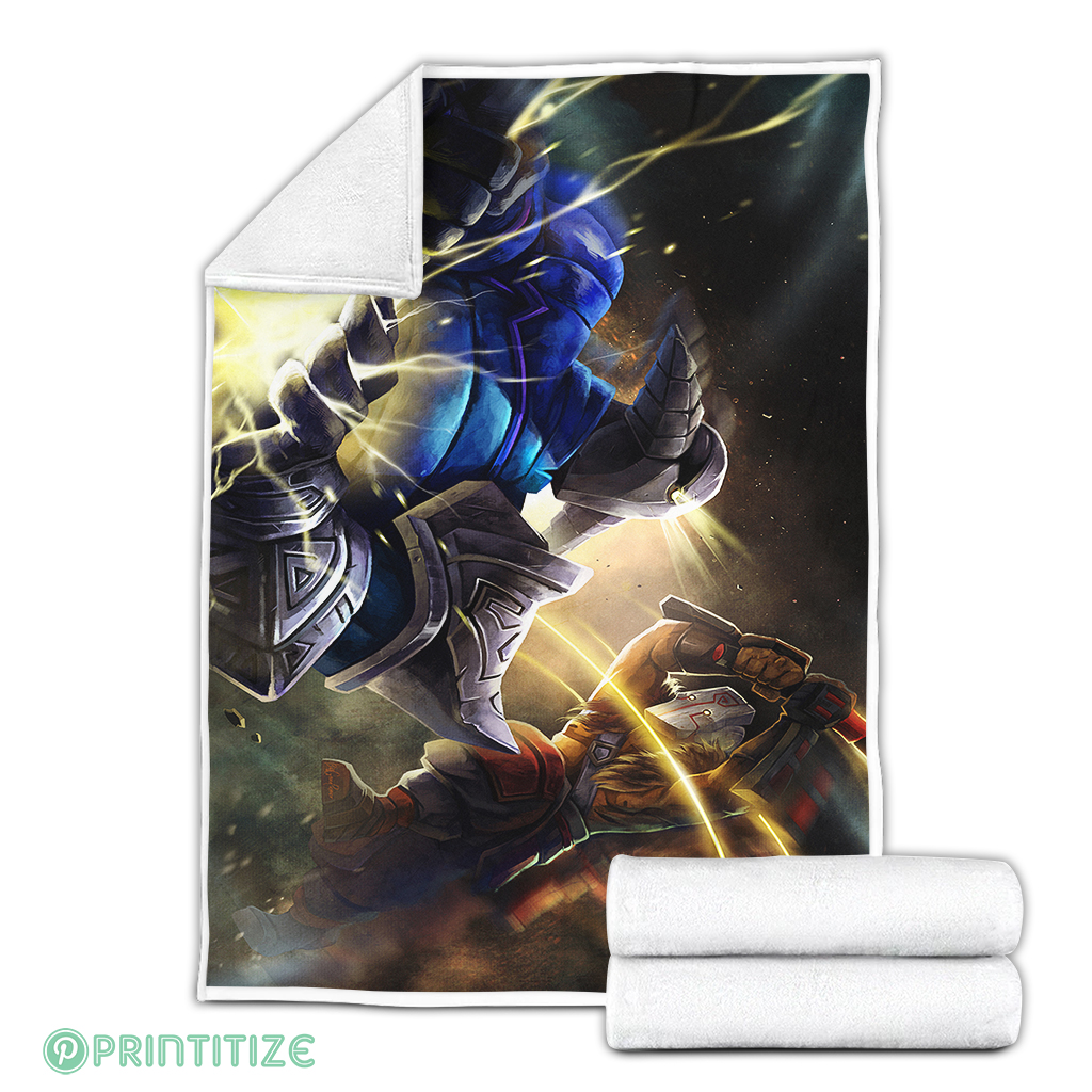 Dota 2 Sven Fleece Blanket