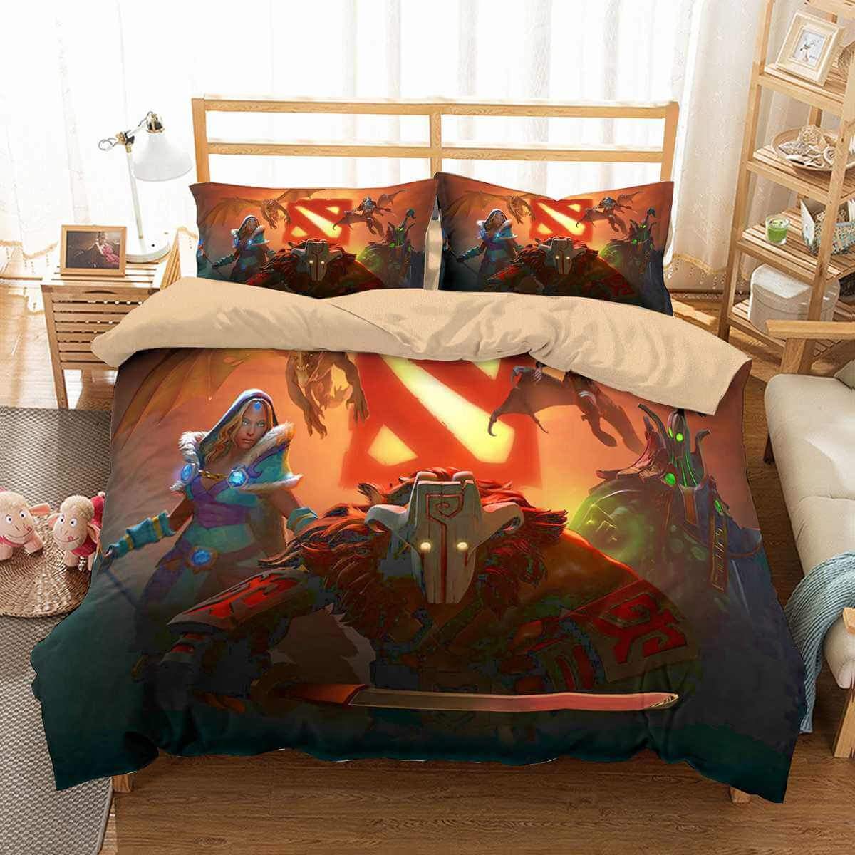 Dota 3D Customized Duvet Cover Bedding Set