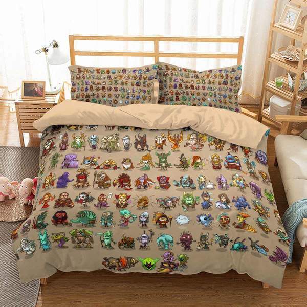Dota 3D Customized Duvet Cover Bedding Set