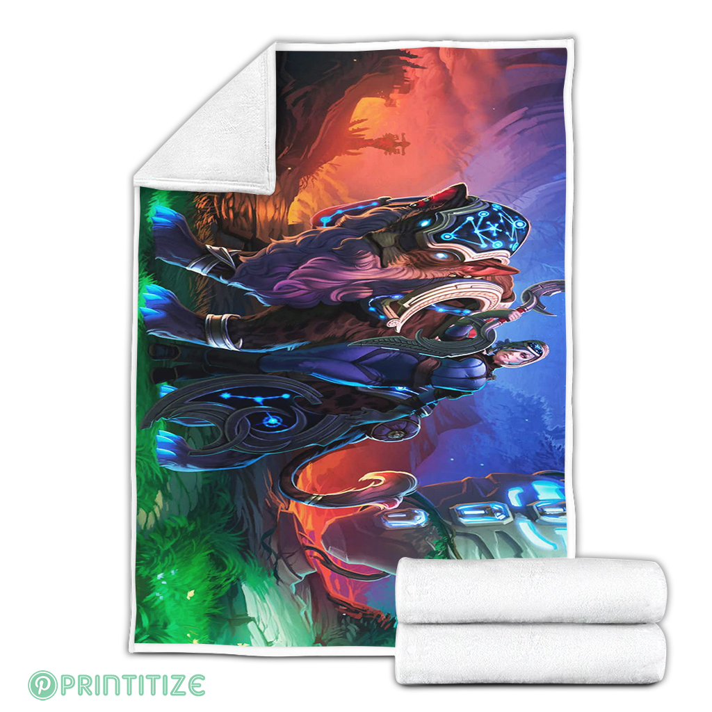 Dota Auto Chess Fleece Blanket