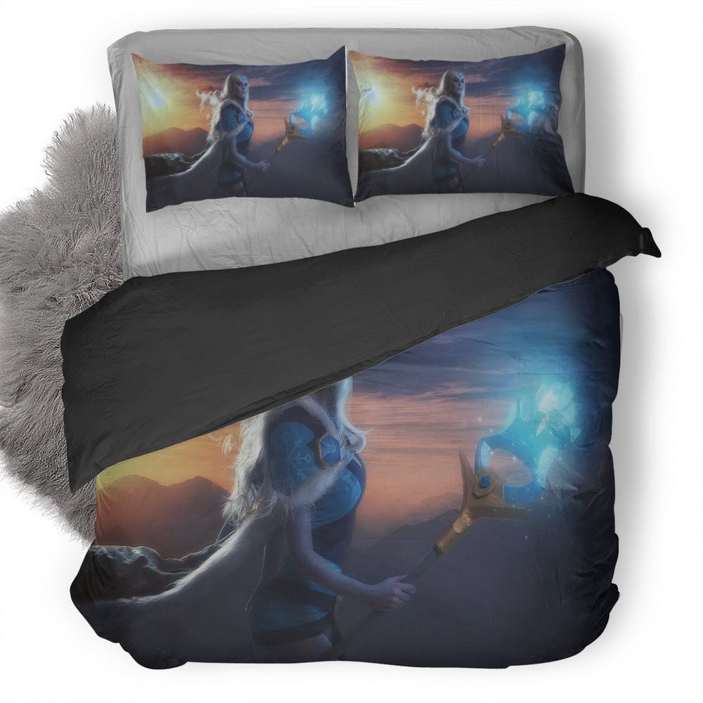Dota Crystal Maiden 3D Customized Duvet Cover Bedding Set