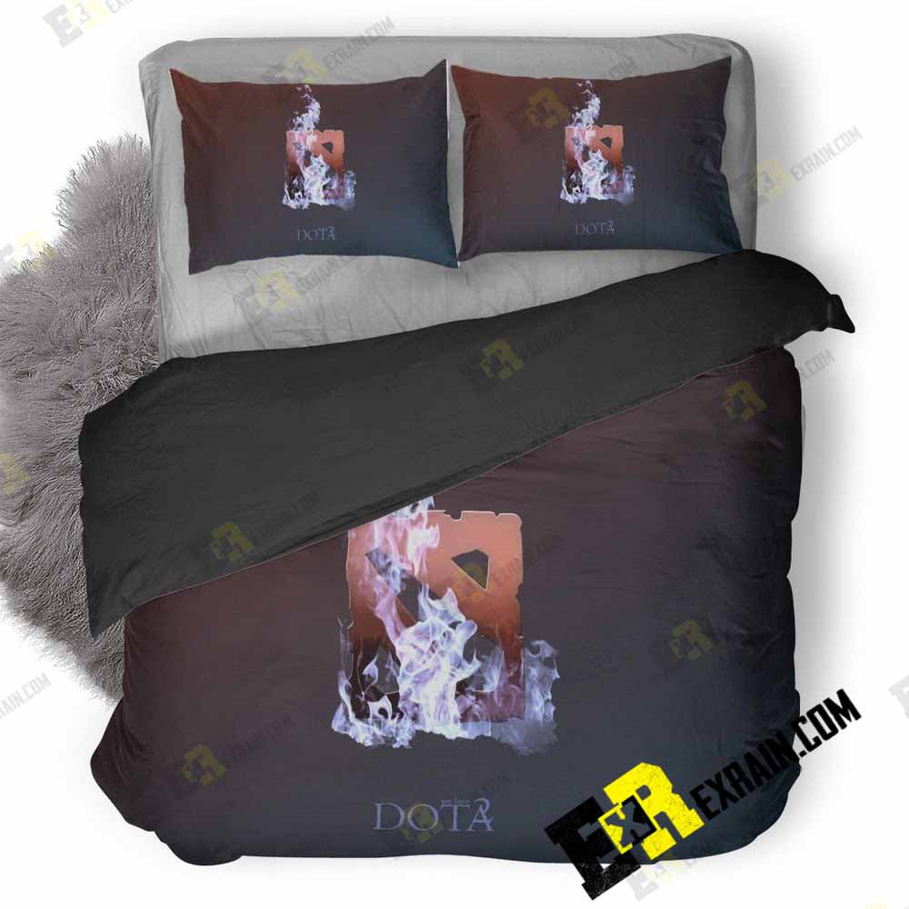 Dota Game 3D Customized Duvet Cover Bedding Set
