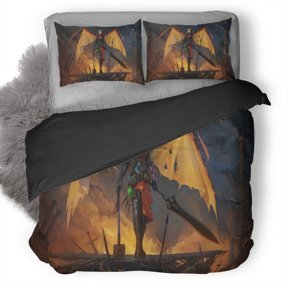 Dota Legion Commander 3D Customized Duvet Cover Bedding Set