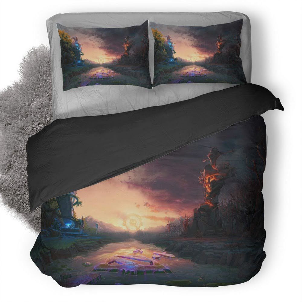 Dota The Calm Before The Horn 3D Customized Duvet Cover Bedding Set