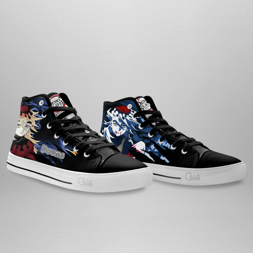 Douma High Top Shoes Custom Demon Slayer Anime Sneakers