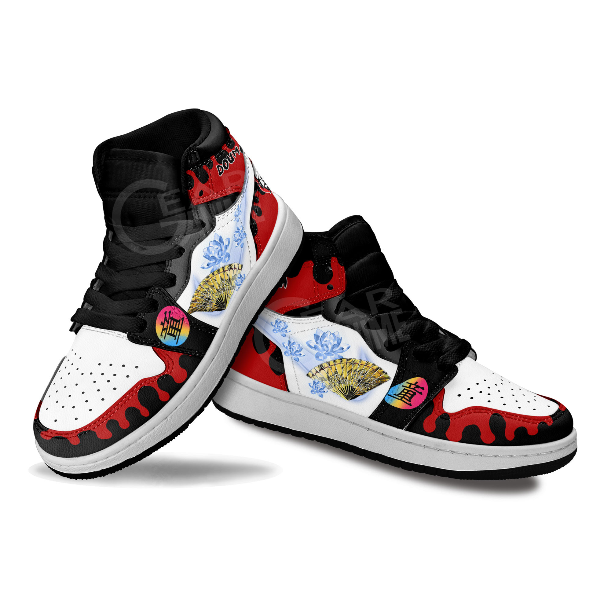 Douma Skills Kids Sneakers Demon Slayer Anime Shoes For Kids