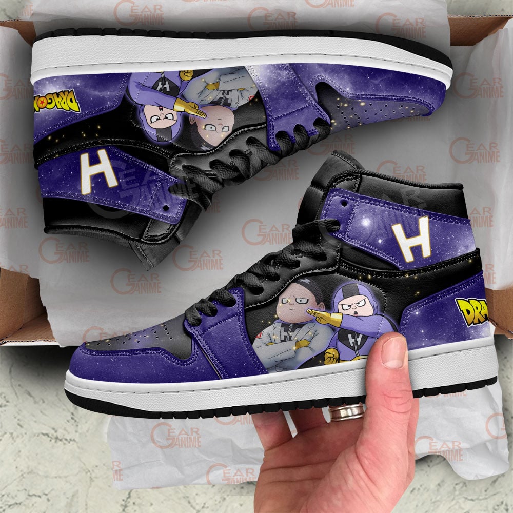 Dr. Hedo JD1s Sneakers Dragon Ball Super Anime Shoes, Air Jordan Hightop