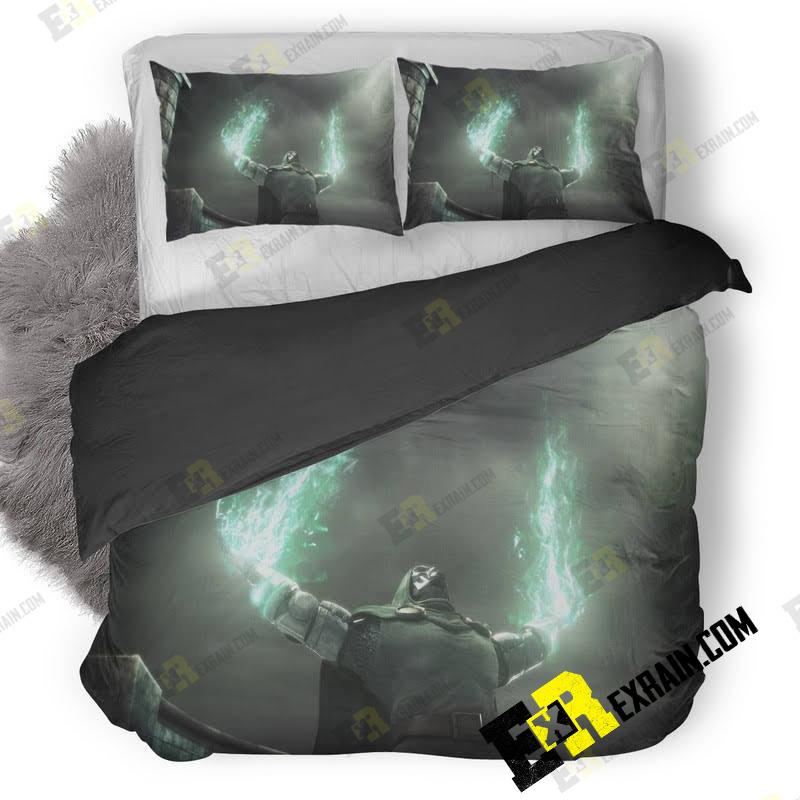 Dr Doom Marvel Comics Hd 3D Customized Duvet Cover Bedding Set