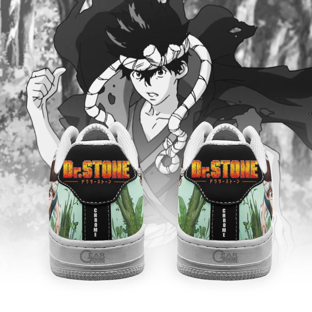 Dr Stone Chrome Shoes Anime Custom