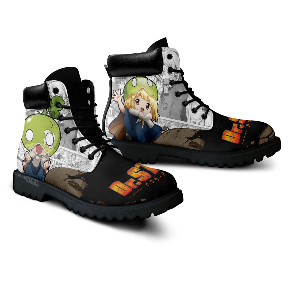 Dr Stone Suika Boots Anime Custom Shoes
