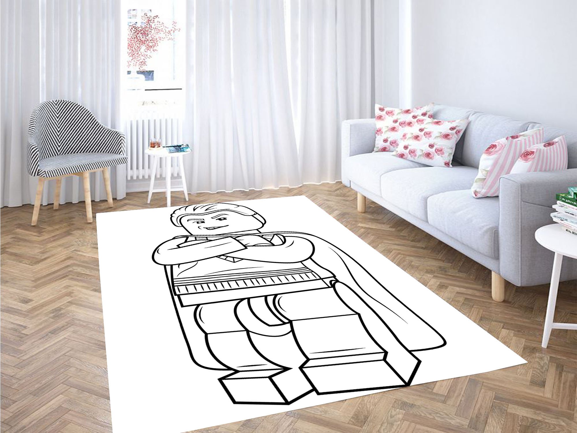 Draco Malfoy Lego Carpet Rectangle Rug