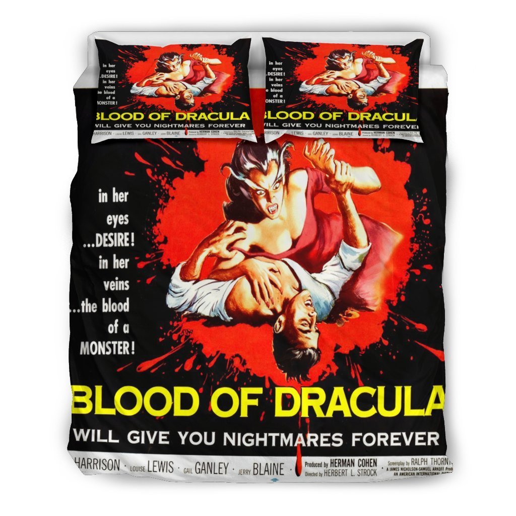 Dracula Vampire Duvet Cover Bedding Set