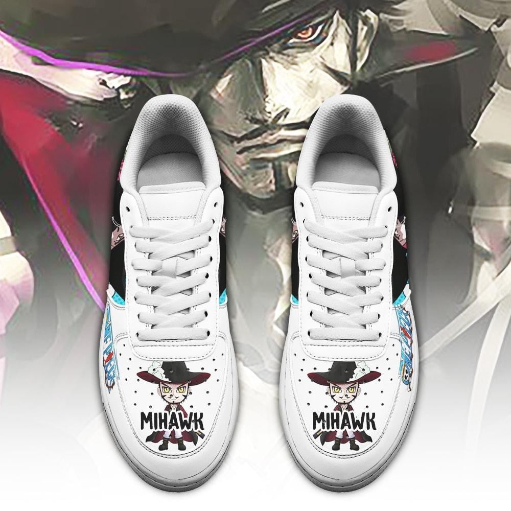 Dracule Mihawk Air Sneakers Custom Anime One Piece Shoes