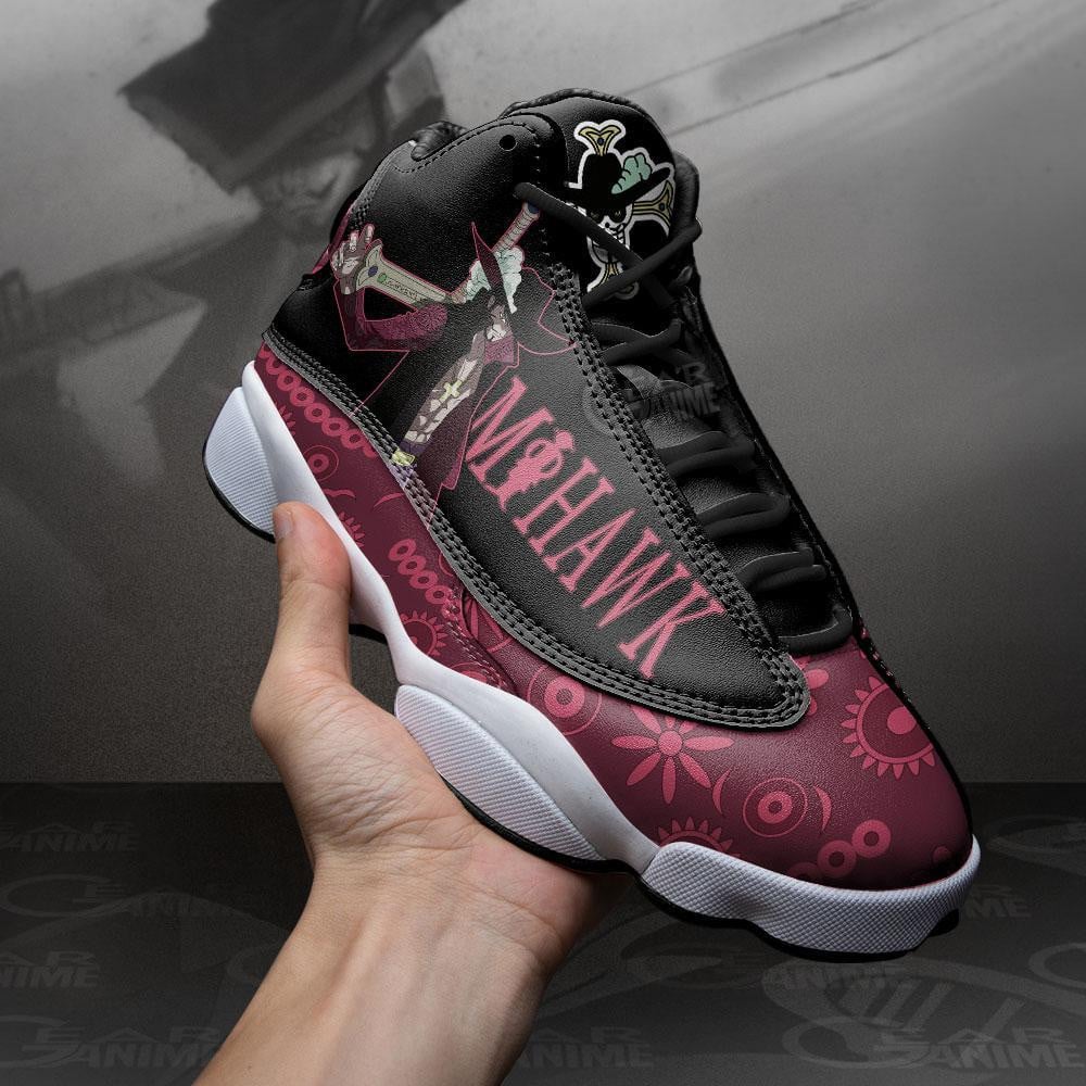 Dracule Mihawk JD13 Sneakers Custom Anime One Piece Shoes