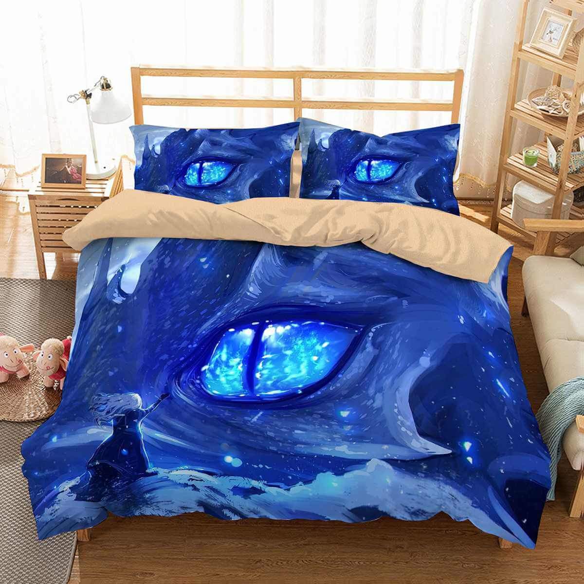 Dragon 3D Customized Duvet Cover Bedding Set