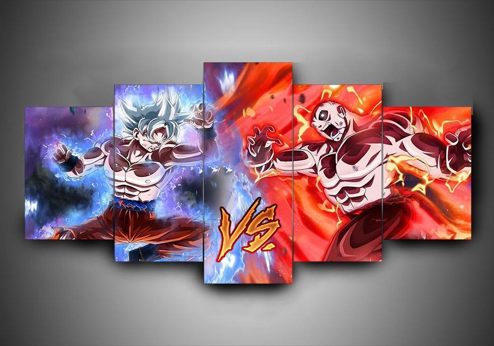 Dragon Ball – Goku Vs Jiren – Anime Canvas Art Wall Decor