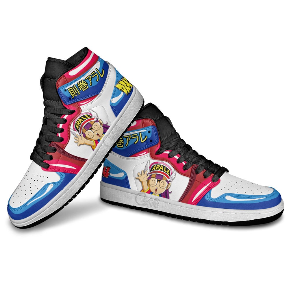 Dragon Ball Arale Norimaki Shoes For Anime Fans, Air Jordan Hightop