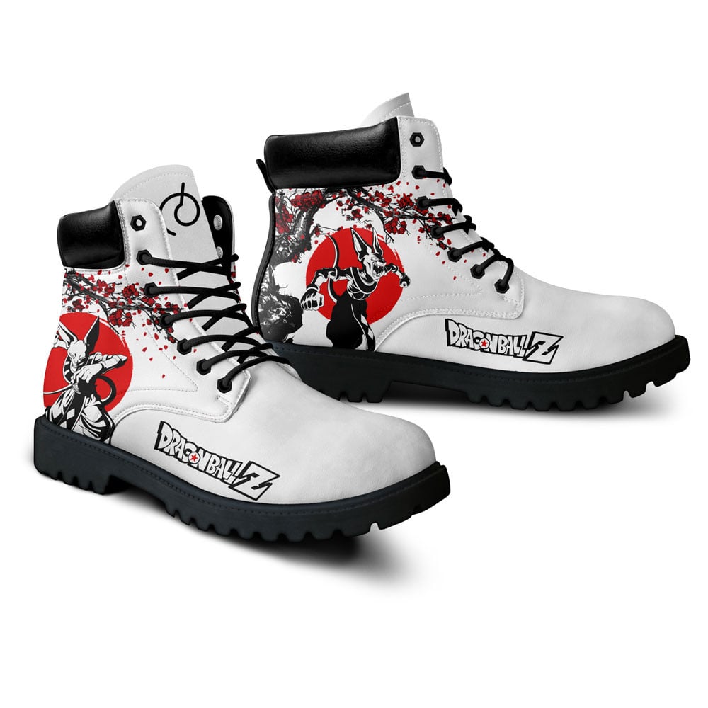 Dragon Ball Beerus Boots Anime Custom Shoes Japan Style