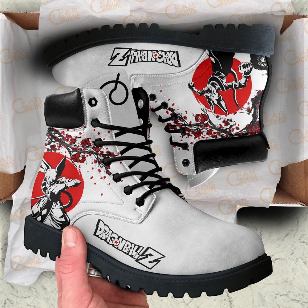 Dragon Ball Beerus Boots Anime Custom Shoes Japan Style