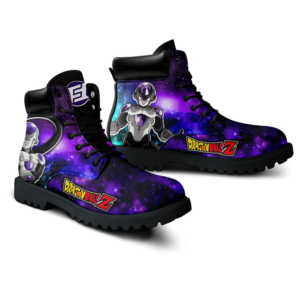 Dragon Ball Black Frieza Boots Anime Custom Shoes Galaxy Style