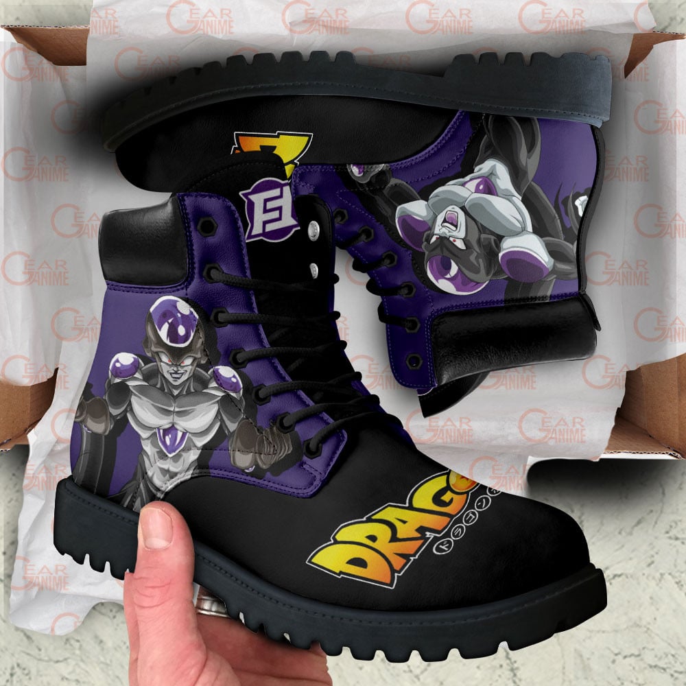 Dragon Ball Black Frieza Boots Anime Custom Shoes