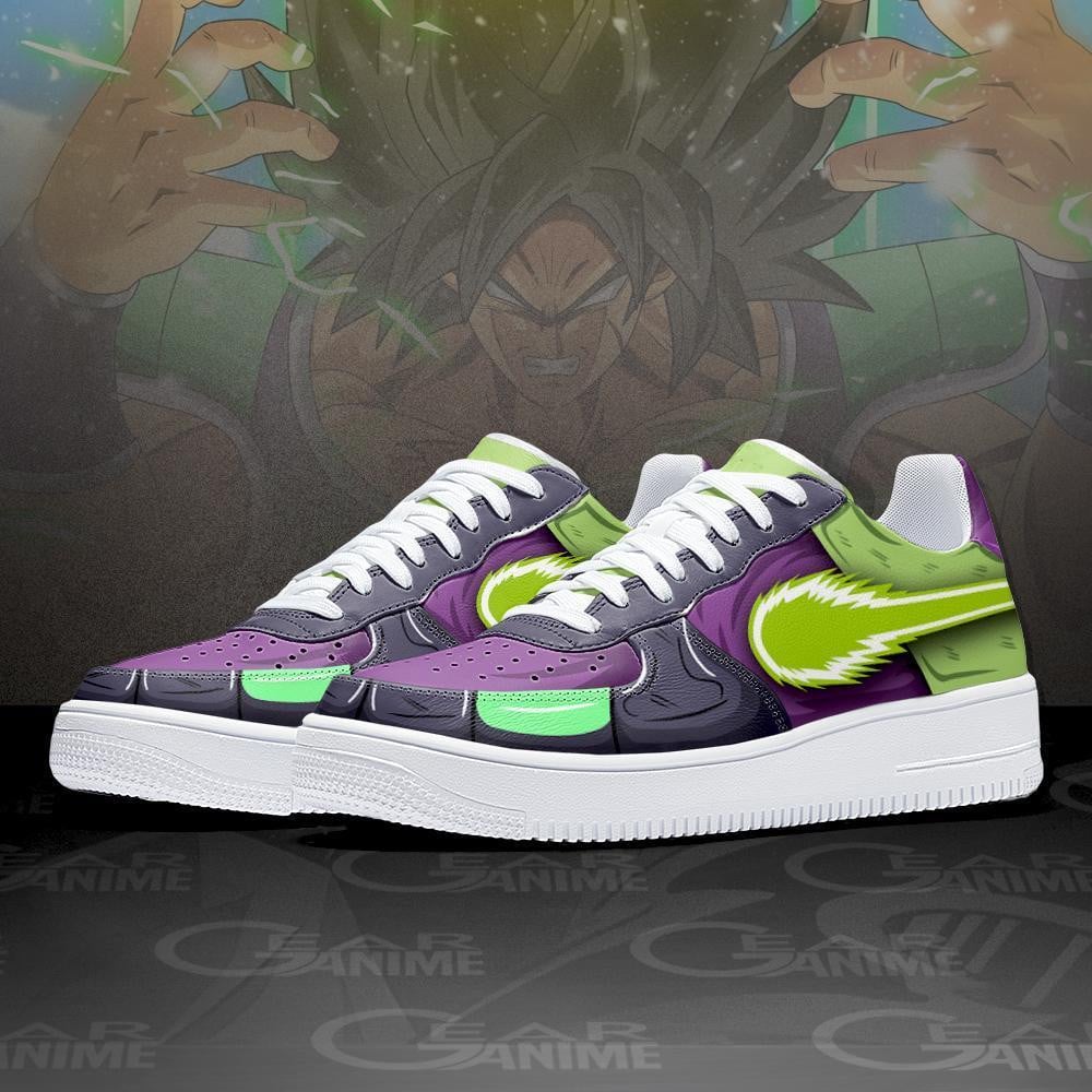 Dragon Ball Broly Air Sneakers Power Custom Anime Shoes