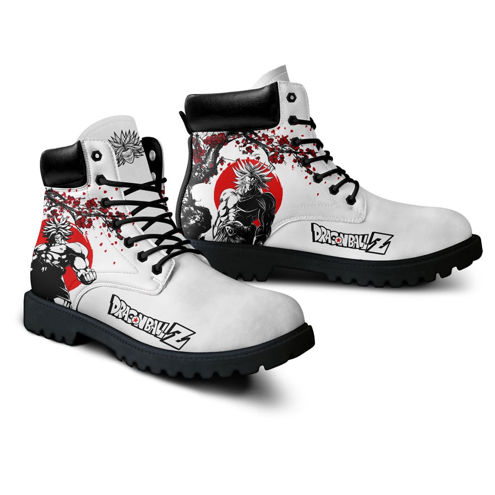 Dragon Ball Broly Boots Anime Custom Shoes Japan Style