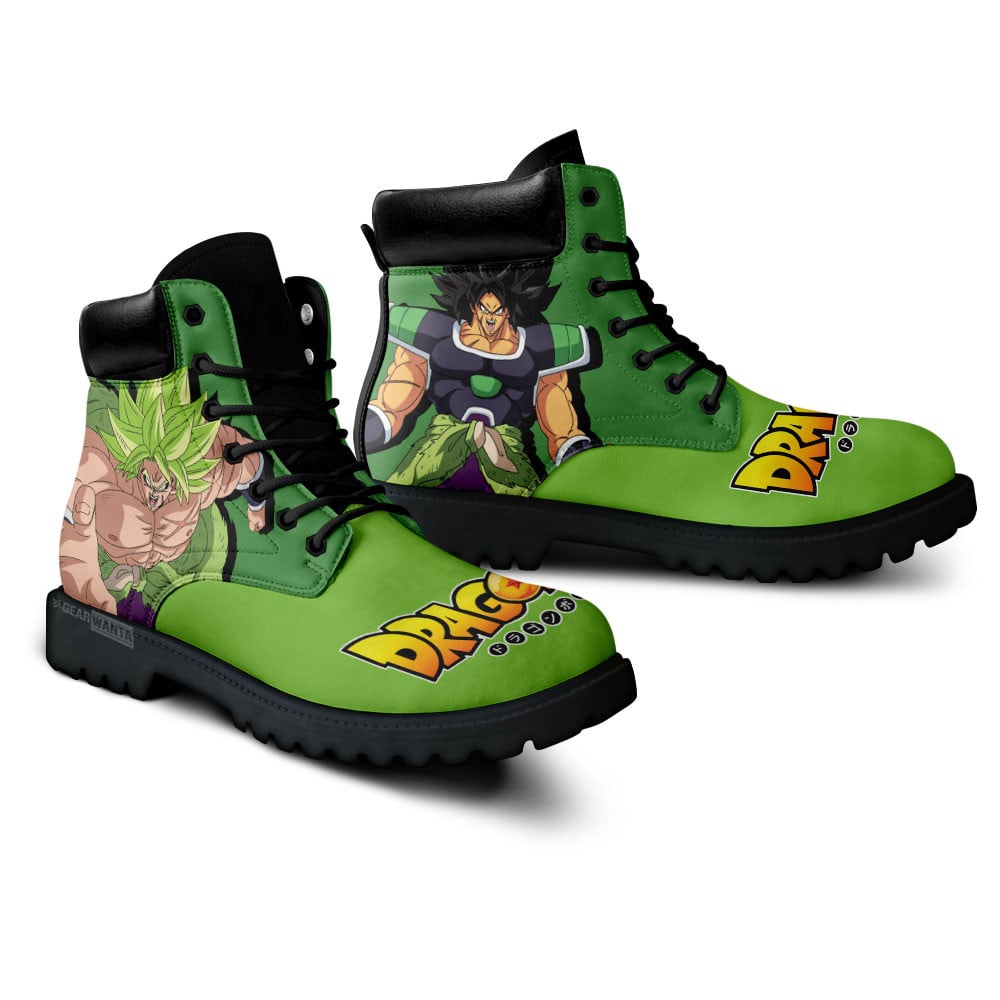 Dragon Ball Broly Boots Anime Custom Shoes