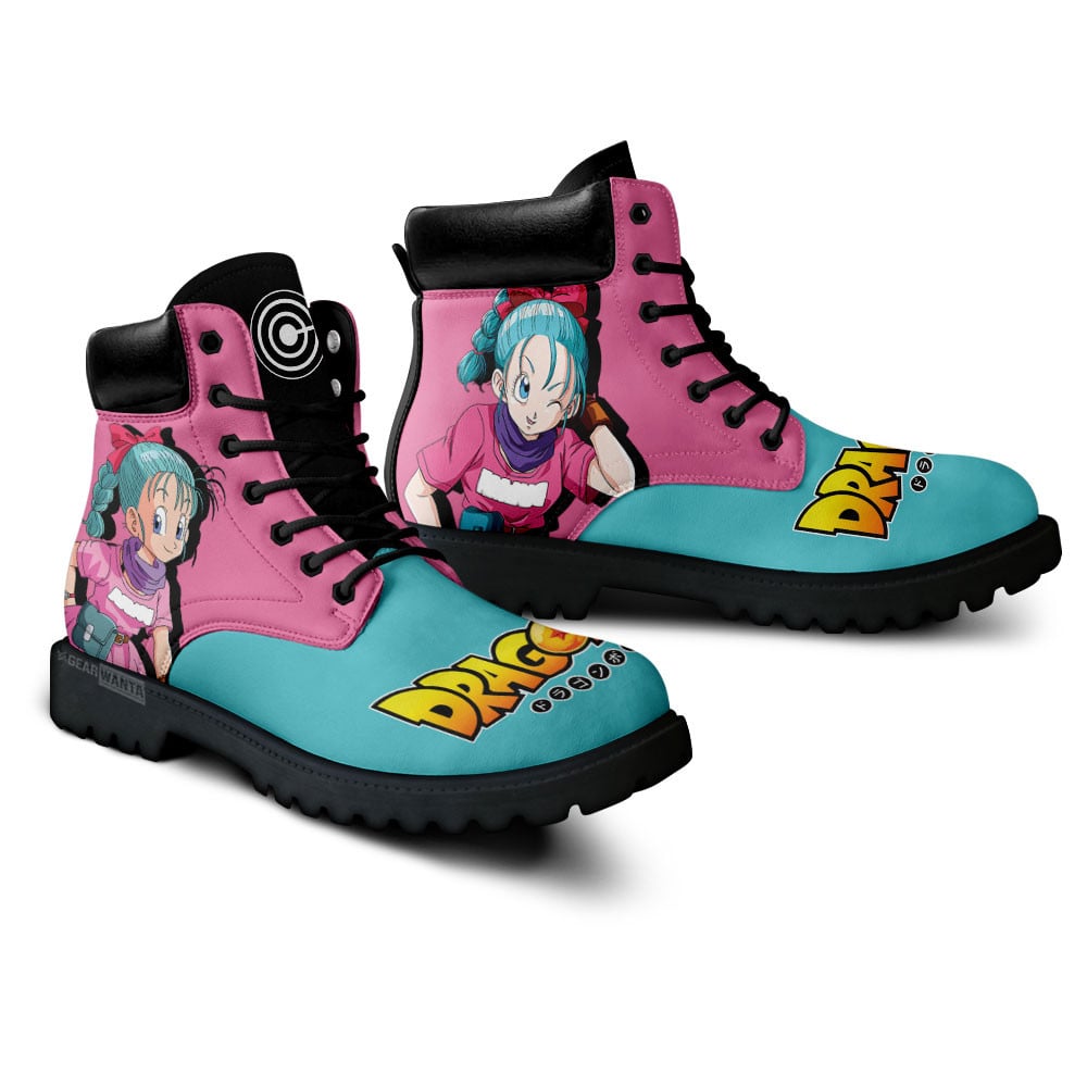 Dragon Ball Bulma Boots Anime Custom Shoes